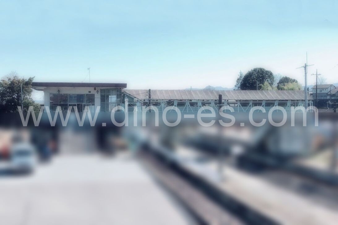 松井田メンズエステの駅前の写真です。picture of Matsuida station where to find spa and massage salons