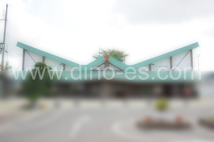 鶴田メンズエステの駅前の写真です。picture of Tsuruta station where to find spa and massage salons