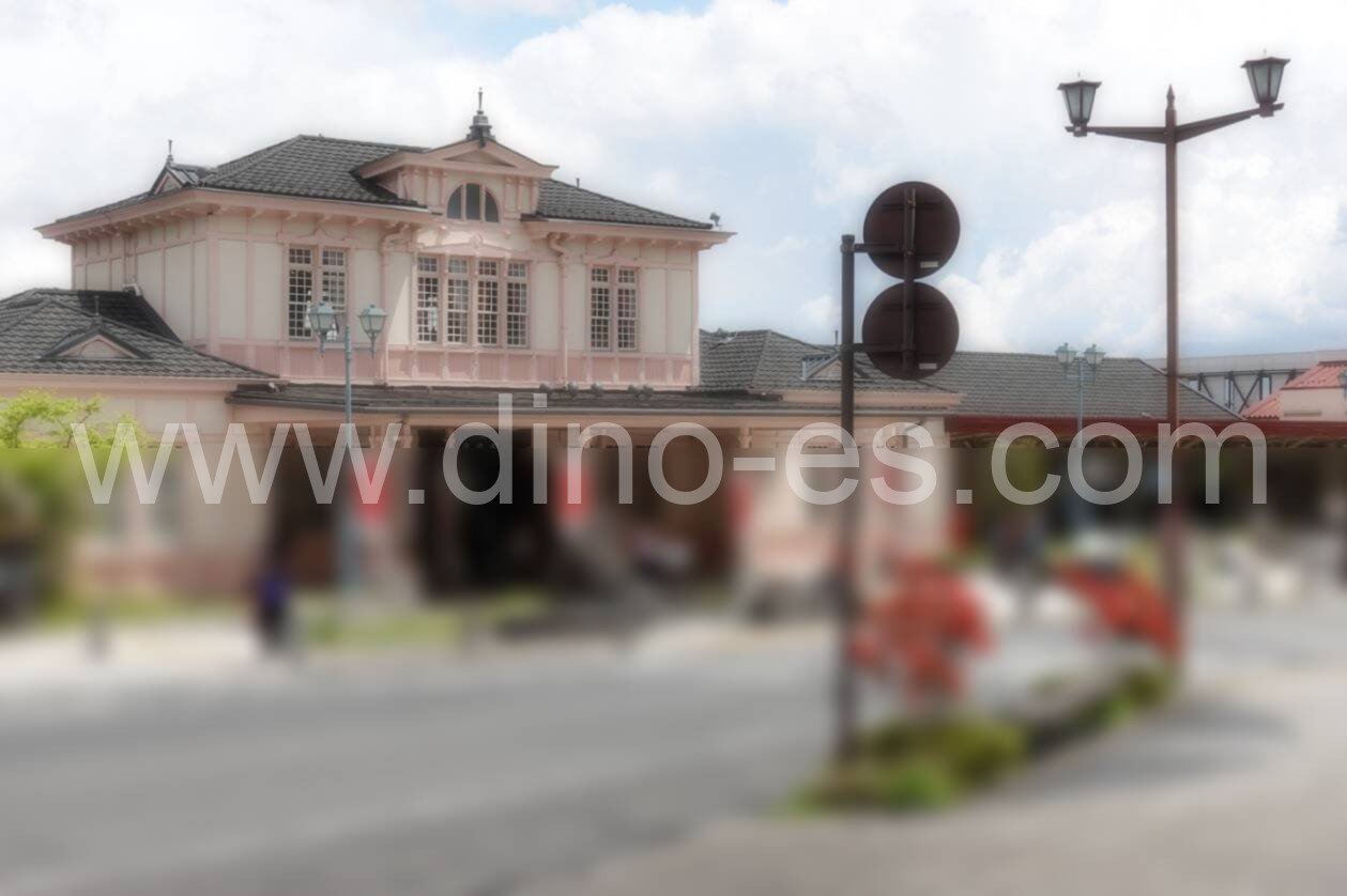 日光メンズエステの駅前の写真です。picture of Nikkō station where to find spa and massage salons