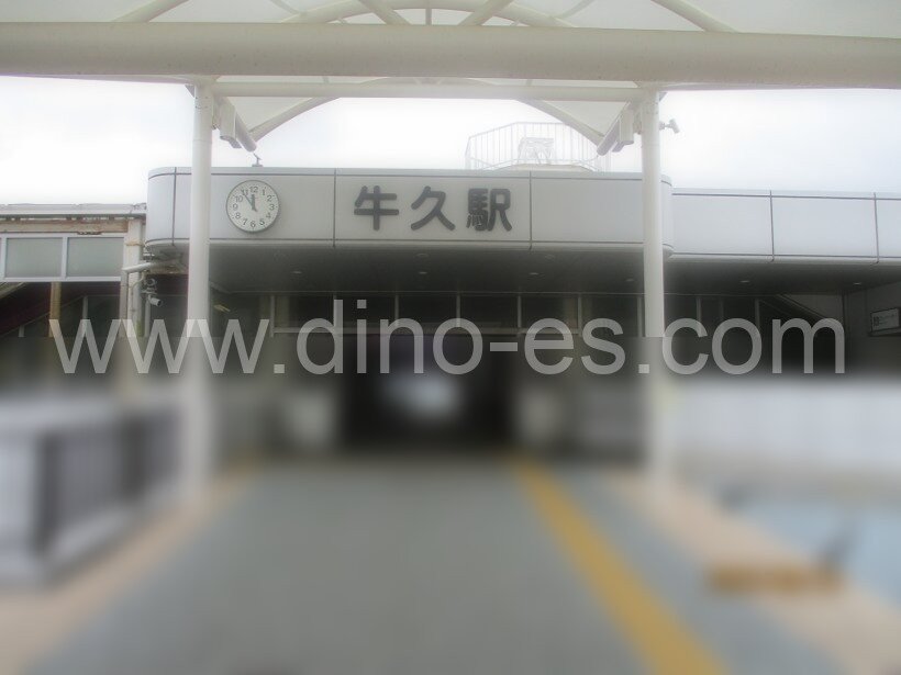 牛久メンズエステの駅前の写真です。picture of Ushiku station where to find spa and massage salons