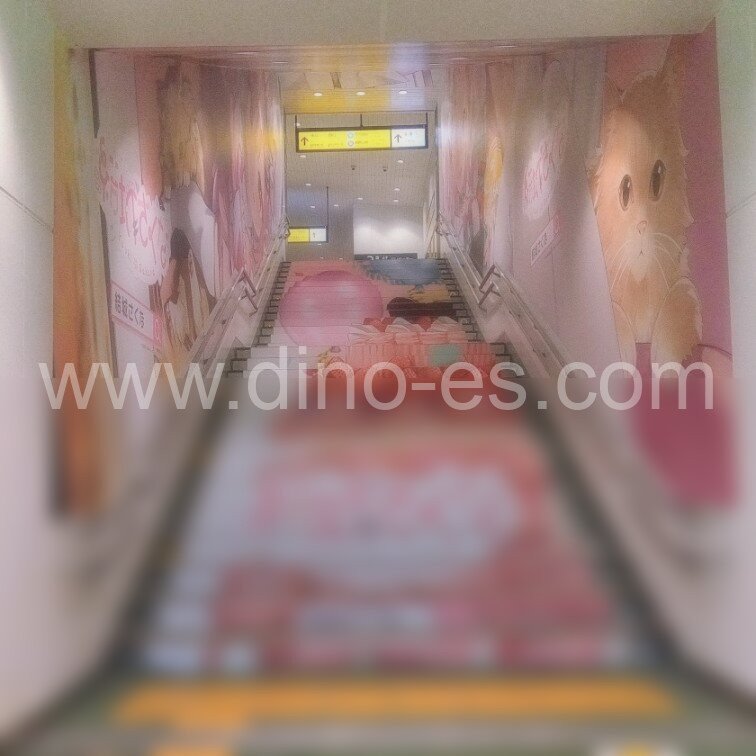 結城メンズエステの駅前の写真です。picture of Yūki station where to find spa and massage salons