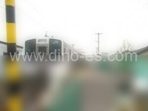 東結城メンズエステの駅前の写真です。picture of Higashi-Yūki station where to find spa and massage salons