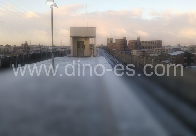 小田井メンズエステの駅前の写真です。picture of Otai station where to find spa and massage salons