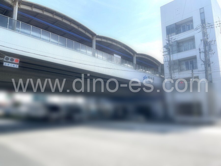 稲永メンズエステの駅前の写真です。picture of Inaei station where to find spa and massage salons