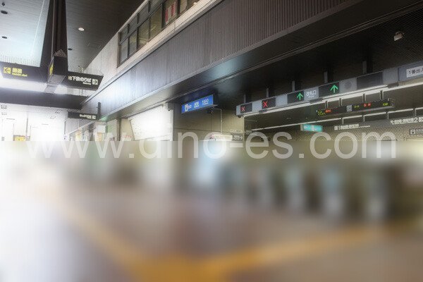 池下メンズエステの駅前の写真です。picture of Ikeshita station where to find spa and massage salons