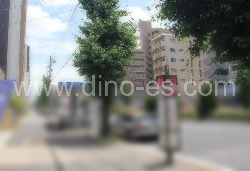 志賀本通メンズエステの駅前の写真です。picture of Shiga-hondōri station where to find spa and massage salons