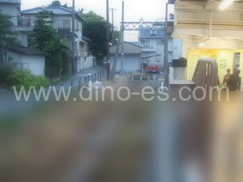 玉ノ井メンズエステの駅前の写真です。picture of Tamanoi station where to find spa and massage salons