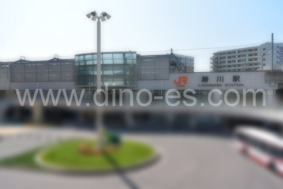 勝川(ＪＲ)メンズエステの駅前の写真です。picture of Kachigawa station where to find spa and massage salons
