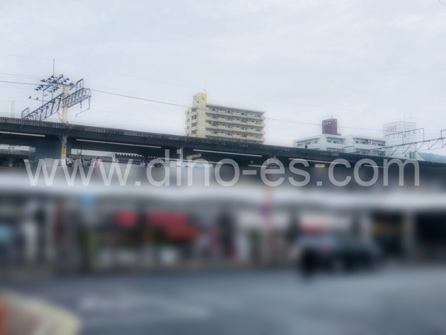 高蔵寺メンズエステの駅前の写真です。picture of Kōzōji station where to find spa and massage salons