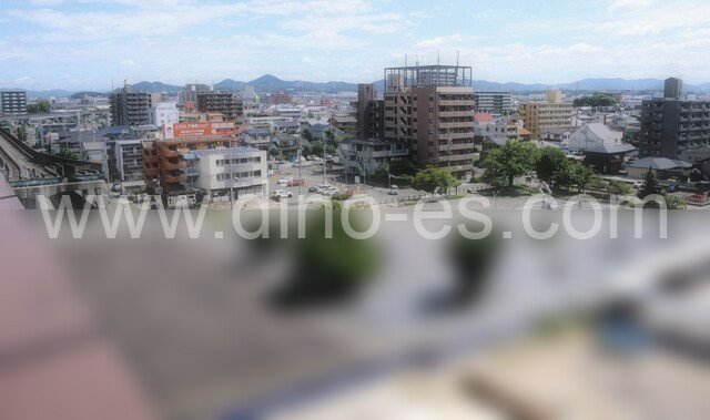 小牧メンズエステの駅前の写真です。picture of Komaki station where to find spa and massage salons