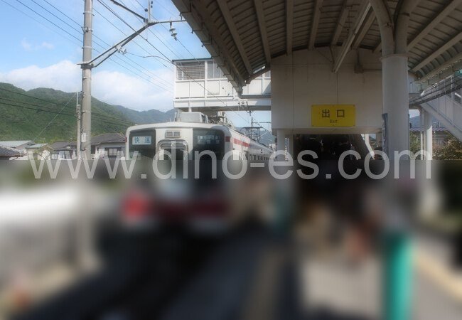 小佐越メンズエステの駅前の写真です。picture of Kosagoe station where to find spa and massage salons