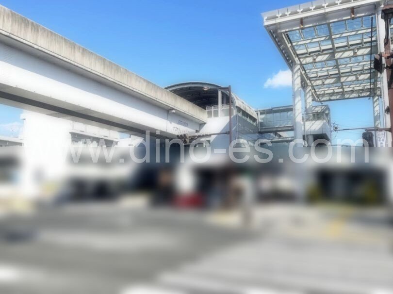 ナゴヤドーム前矢田メンズエステの駅前の写真です。picture of Nagoya Dome-mae Yada station where to find spa and massage salons