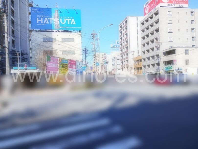 亀島メンズエステの駅前の写真です。picture of Kamejima station where to find spa and massage salons