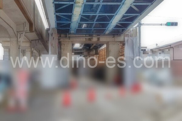 小牧原メンズエステの駅前の写真です。picture of Komakihara station where to find spa and massage salons