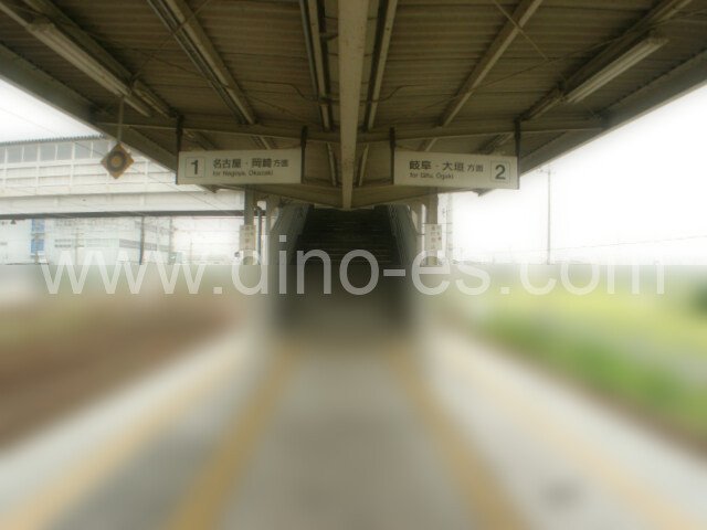 清洲メンズエステの駅前の写真です。picture of Kiyosu station where to find spa and massage salons