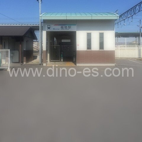 福地メンズエステの駅前の写真です。picture of Fukuchi station where to find spa and massage salons