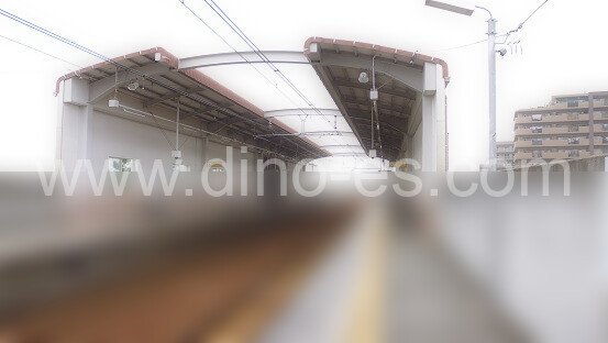 多屋メンズエステの駅前の写真です。picture of Taya station where to find spa and massage salons