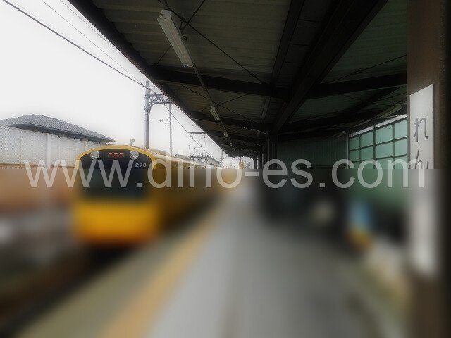 蓮花寺メンズエステの駅前の写真です。picture of Rengeji station where to find spa and massage salons