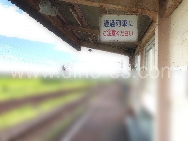 河芸メンズエステの駅前の写真です。picture of Kawage station where to find spa and massage salons