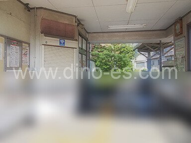 西大手メンズエステの駅前の写真です。picture of Nishi-Ōte station where to find spa and massage salons