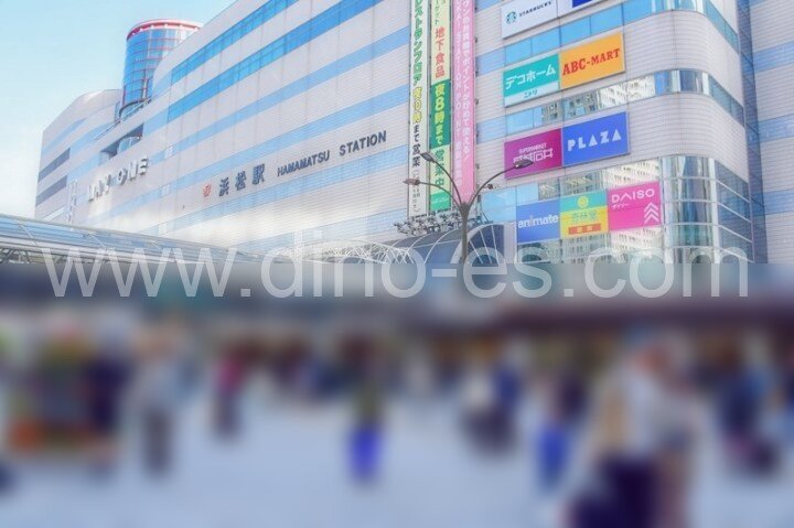 浜松メンズエステの駅前の写真です。picture of Hamamatsu station where to find spa and massage salons
