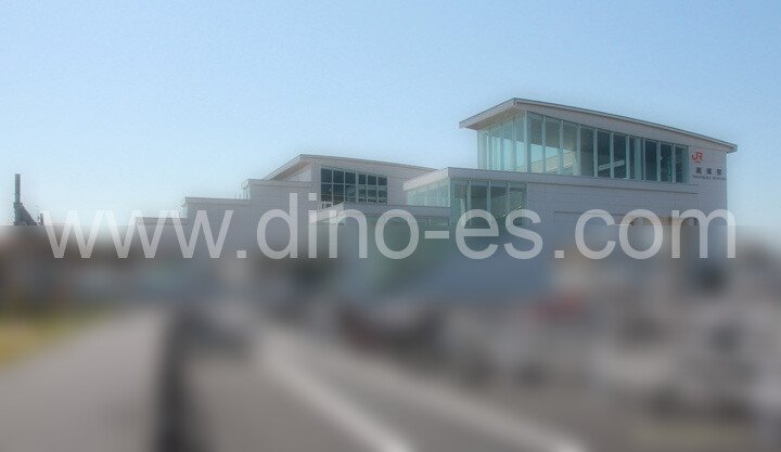 高塚メンズエステの駅前の写真です。picture of Takatsuka station where to find spa and massage salons