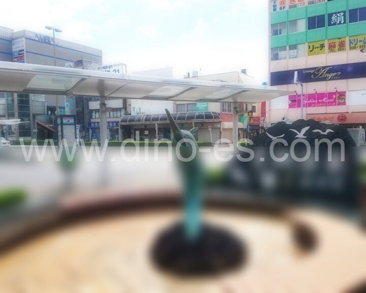 焼津メンズエステの駅前の写真です。picture of Yaizu station where to find spa and massage salons