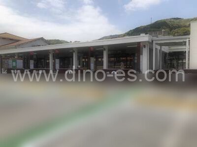 伊東メンズエステの駅前の写真です。picture of Itō station where to find spa and massage salons