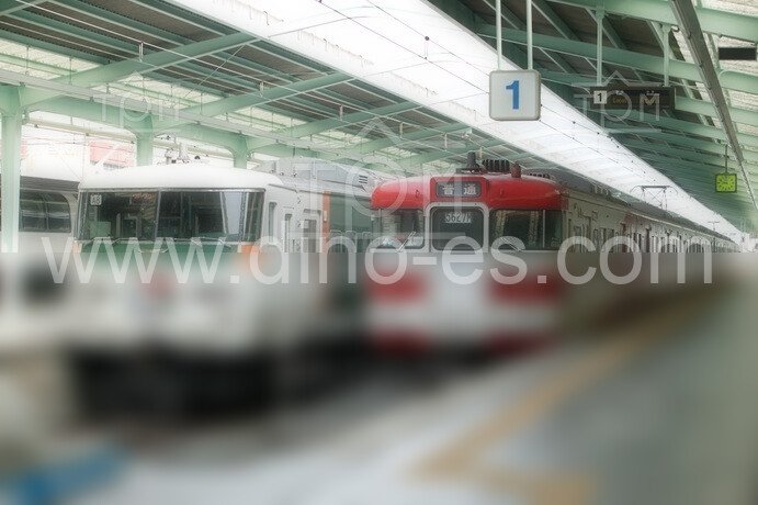 伊豆急下田メンズエステの駅前の写真です。picture of Izukyu Shimoda station where to find spa and massage salons