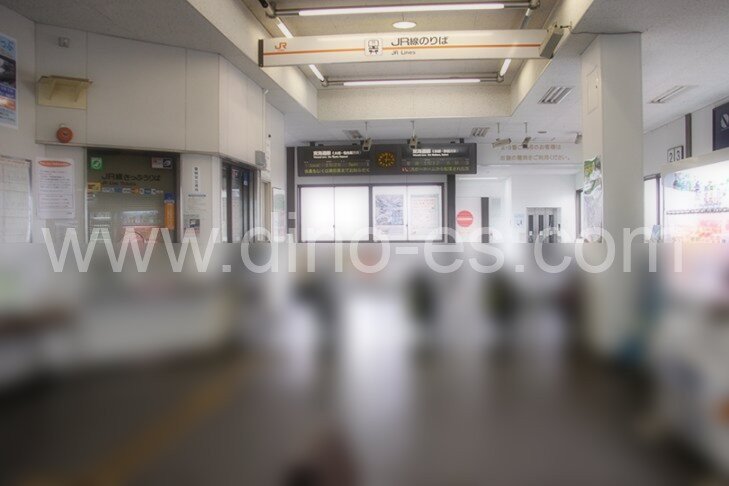 垂井メンズエステの駅前の写真です。picture of Tarui station where to find spa and massage salons