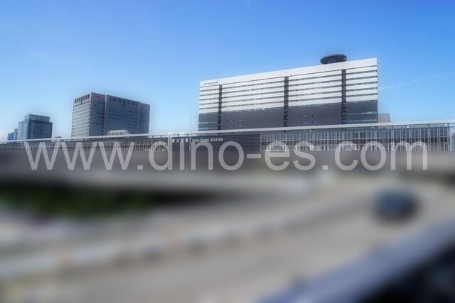 新大阪メンズエステの駅前の写真です。picture of Shin-Ōsaka station where to find spa and massage salons