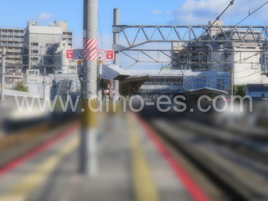 平野(ＪＲ)メンズエステの駅前の写真です。picture of Hirano station where to find spa and massage salons