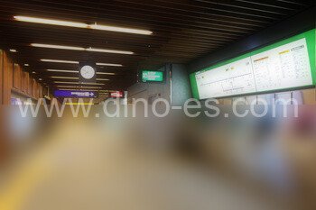 中之島メンズエステの駅前の写真です。picture of Nakanoshima station where to find spa and massage salons