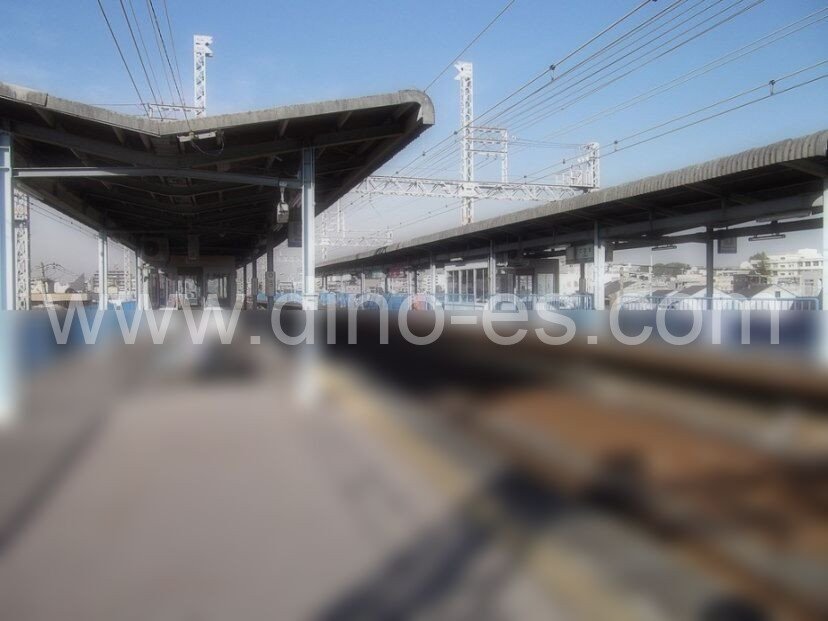 粉浜メンズエステの駅前の写真です。picture of Kohama station where to find spa and massage salons