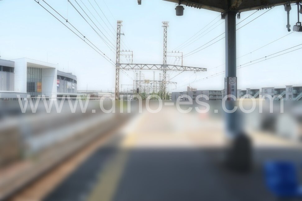 七道メンズエステの駅前の写真です。picture of Shichidō station where to find spa and massage salons