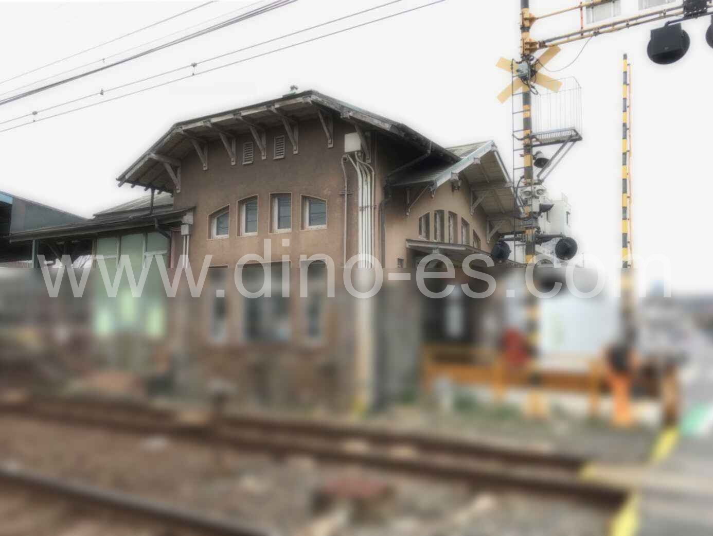 諏訪ノ森メンズエステの駅前の写真です。picture of Suwanomori station where to find spa and massage salons