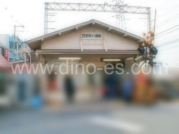 百舌鳥八幡メンズエステの駅前の写真です。picture of Mozuhachiman station where to find spa and massage salons