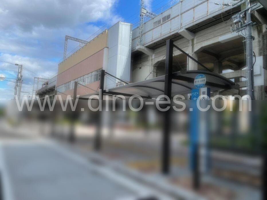 河内永和メンズエステの駅前の写真です。picture of Kawachi-Eiwa station where to find spa and massage salons