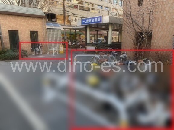 緑地公園メンズエステの駅前の写真です。picture of Ryokuchikōen station where to find spa and massage salons