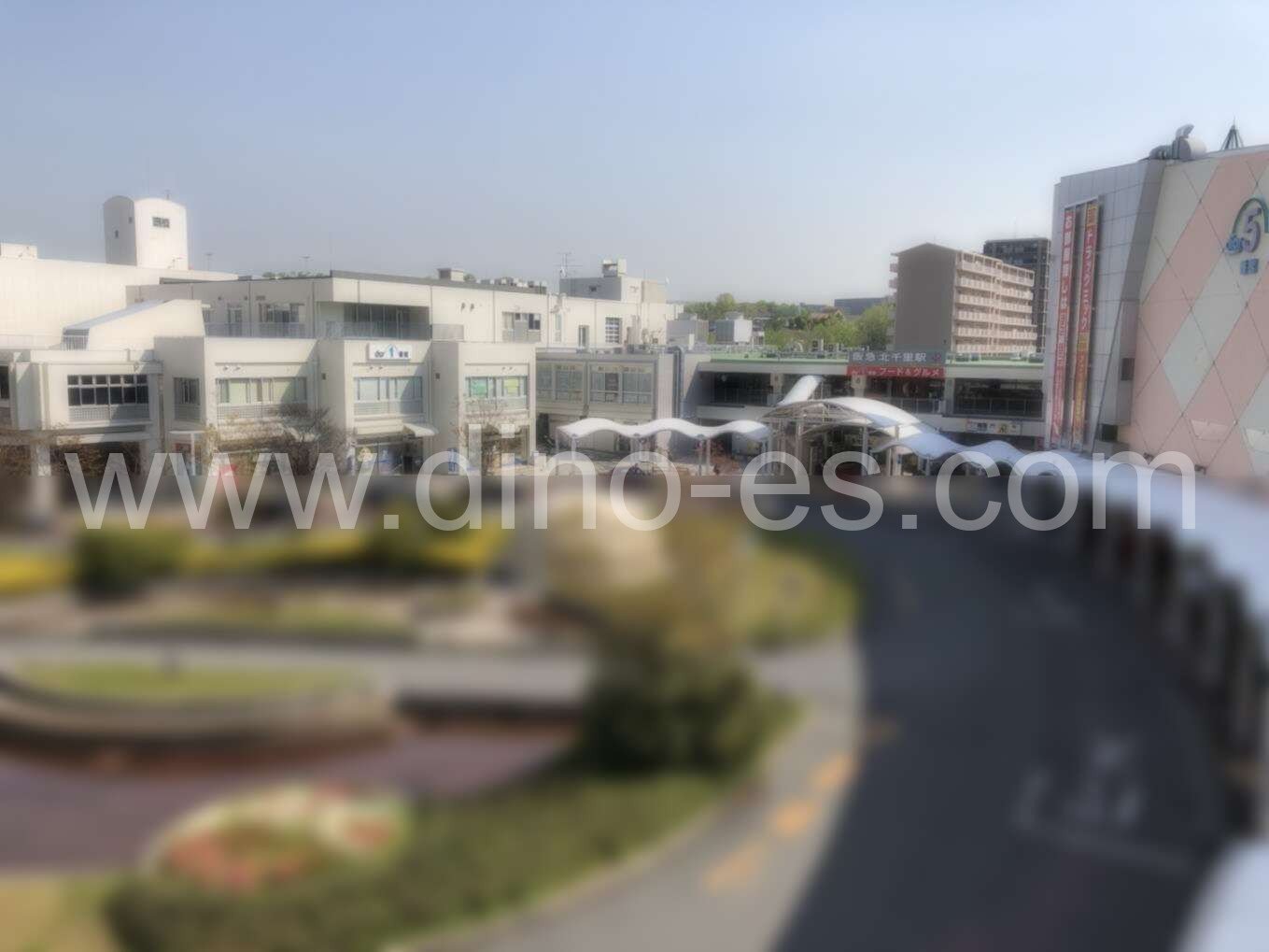 北千里メンズエステの駅前の写真です。picture of Kita-Senri station where to find spa and massage salons