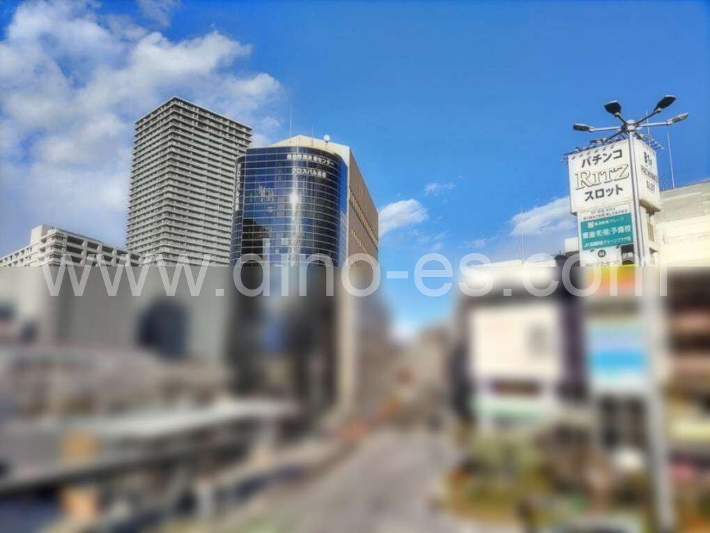 高槻メンズエステの駅前の写真です。picture of Takatsuki station where to find spa and massage salons