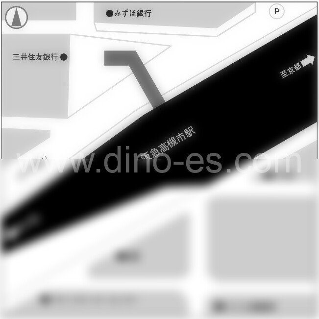 高槻市メンズエステの駅前の写真です。picture of Takatsuki-shi station where to find spa and massage salons