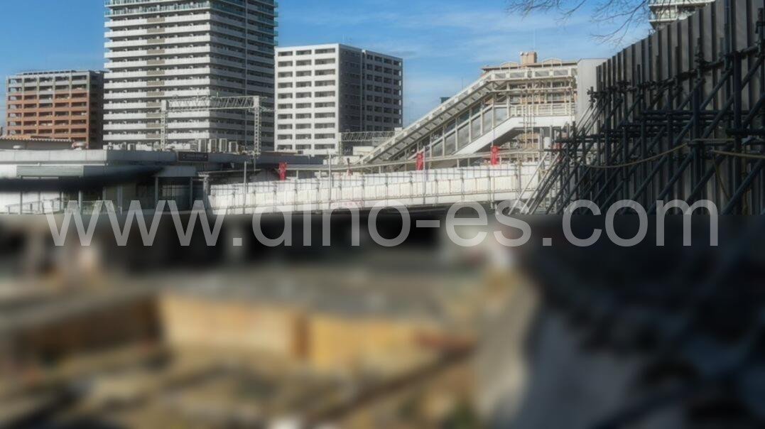 香里園メンズエステの駅前の写真です。picture of Kōrien station where to find spa and massage salons