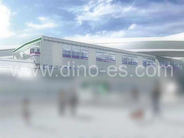 門真南メンズエステの駅前の写真です。picture of Kadomaminami station where to find spa and massage salons