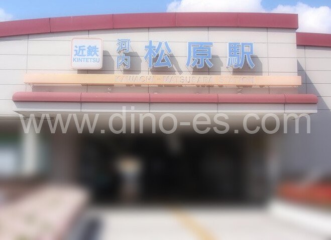 河内松原メンズエステの駅前の写真です。picture of Kawachi-Matsubara station where to find spa and massage salons