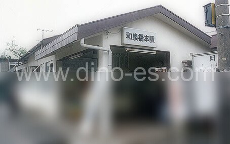 和泉橋本メンズエステの駅前の写真です。picture of Izumi-Hashimoto station where to find spa and massage salons