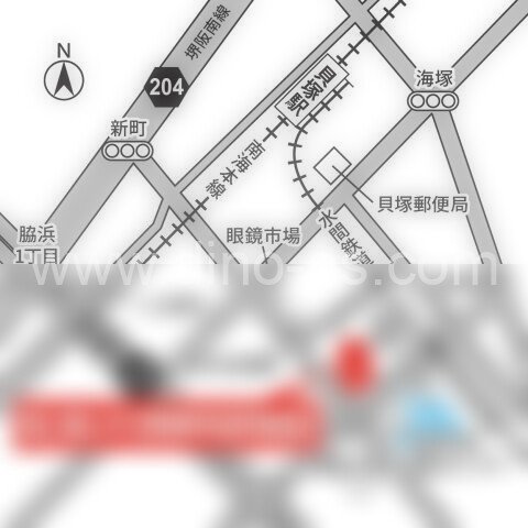 貝塚市役所前メンズエステの駅前の写真です。picture of Kaizuka Shiyakushomae station where to find spa and massage salons