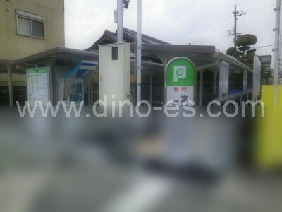 富田林西口メンズエステの駅前の写真です。picture of Tondabayashi-nishiguchi station where to find spa and massage salons