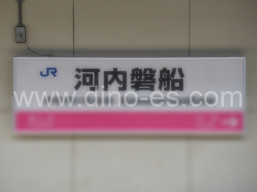 河内磐船メンズエステの駅前の写真です。picture of Kawachi-Iwafune station where to find spa and massage salons