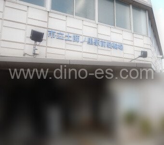 土師ノ里メンズエステの駅前の写真です。picture of Hajinosato station where to find spa and massage salons